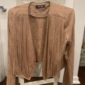 DO + BE Suede Tassel Jacket